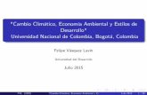 Cambio ClimÆtico, Economía Ambiental y Estilos de ...