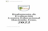 Reglamento de Evaluación Centro Educacional Hacienda Teno ...