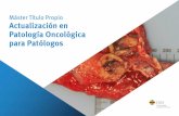 Máster Título Propio Actualización en Patología Oncológica ...