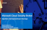 Microsoft Cloud Security Broker - CNI