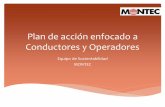 Plan de acción enfocado a Conductores y Operadores