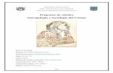 Programa de cátedra Antropología y Sociología del Cuerpo
