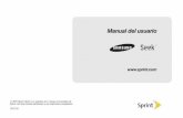Sprint SPH-D700 Seek Manual del usuario