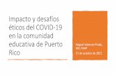 Impacto y desafíos éticos del COVID-19 en la comunidad ...