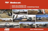 GAMA DE PRODUCTOS EXCAVADORAS COMPACTAS
