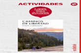 CAMINOS DE LIBERTAD ACTIVIDADES - PLAN LECTOR