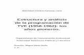 Estructura y análisis de la programación de TVE (1958-1962 ...