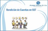 Rendición de Cuentas en SST - Arango Bueno