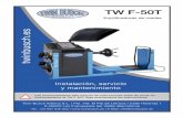 TWF-50-T Wuchtmaschinen Handbuch es 01 01102020 Queda ...