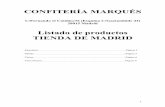 Listado de productos MADRID marzo2021 - Marques free from