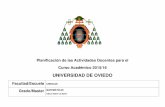 UNIVERSIDAD DE OVIEDO - Facultad de Ciencias