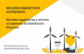 RECURSOS ENERGÉTICOS DISTRIBUIDOS: Barreras regulatorias y ...