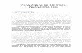 PLAN ANUAL DE CONTROL FINANCIERO 2021