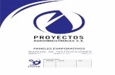 Paneles evaporativos - Proyectos Agroindustriales