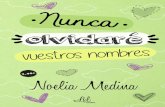 Nunca olvidaré vuestros nombres (Spanish Edition)