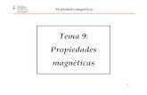Tema 9: Propiedades magnéticas - WordPress.com
