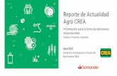 Reporte de Actualidad Agro CREA N°5