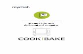 1.MU.ES.Manual de uso del Control Remoto de Mychef Cook y Bake