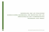 MANUAL DE LA CALIDAD DIRECCIÓN GENERAL DE RENTAS DE LA ...