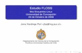 Estudio FLOSS - 9no Encuentro Linux Universidad de ...