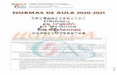 NORMAS DE AULA 2020-2021 - cas-aranjuez.org
