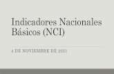 Indicadores Nacionales Básicos (NCI)