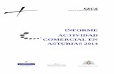 Informe Actividad Comercial en Asturias 2014