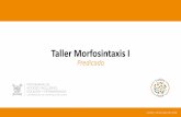 Taller Morfosintaxis I