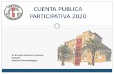 CUENTA PUBLICA PARTICIPATIVA 2020
