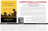 LIBROS PARA LA GUERRA - Editorial Almuzara