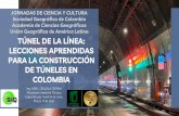 JORNADAS DE CIENCIA Y CULTURA Colombia Latina TÚNEL DE …