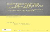 CARTOGRAFÍAS DEL ARCHIVO LORQUIANO