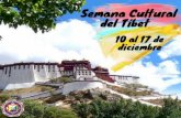 Programación Semana Cultural del Tíbet