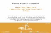 DOCUMENTO DE PREGUNTAS FRECUENTES FAQ