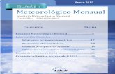 Boletín Meteorológico Enero 2015