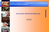 Colegio Profesional de Politólogos/as y Sociólogos/as de ...