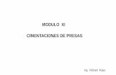 MODULO XI CIMENTACIONES DE PRESAS