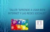 Taller redes sociales - fundacionmornese.com