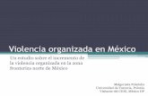 Violencia organizada en México - Casede