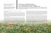 Termo-inhibición y control hormonal en semillas de malezas