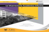 La Vicerrectoría Académica informa