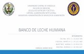 BANCO DE LECHE HUMANA - WordPress.com