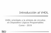 Introducción al VHDL - eva.fing.edu.uy