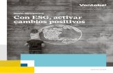 Wealth Management Con ESG, activar cambios positivos