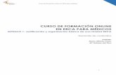 CURSO DE FORMACIÓN ONLINE EN ERCA PARA MÉDICOS