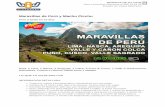 Maravillas de Perú y Machu Picchu