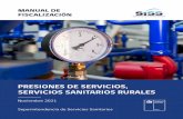 PRESIONES DE SERVICIOS, SERVICIOS SANITARIOS RURALES