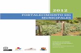 FORTALECIMIENTO SIG MUNICIPALES - Agronet