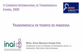 V C INTERNACIONAL DE TRANSPARENCIA E , 2020
