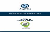 CONDICIONES GENERALES SEGURO COLECTIVO TARJETAS DE CREDITO ...